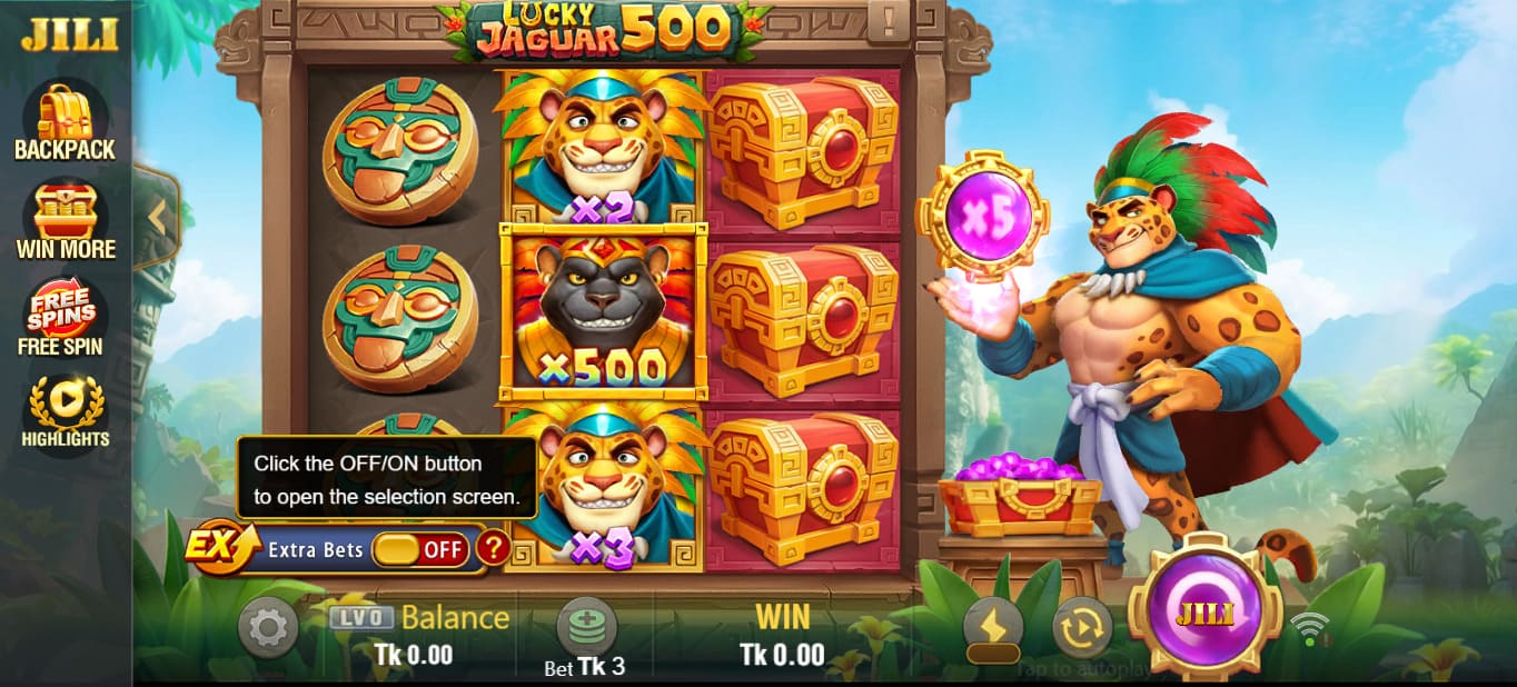Lucky Jaguar 500